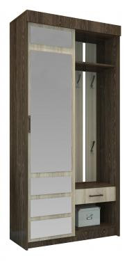 Прихожая Смайл 3 (Ш-1000 × В-2116 × Г-446 мм)/Разные Цвета