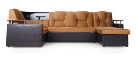 Диван Угловой Тидус с ножками-кубышками Ш-3000 х Г-1700 х В-950 мм/Спальное место Ш-1250 х Г-2600 мм