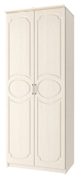 Шкаф 2-х Створчатый Каролина-7 МДФ (1,0х2,12х0,55)/Разные Цвета 